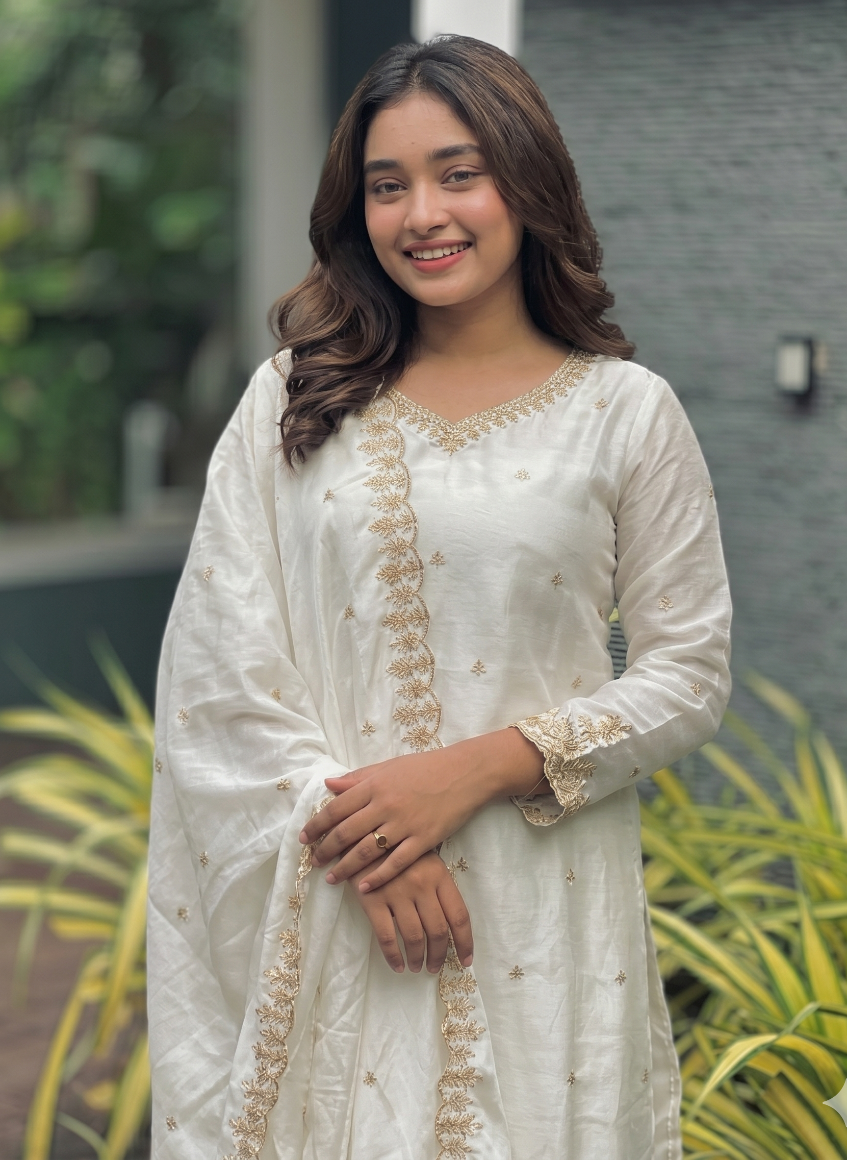 Festive Special Chinon Silk Kurta Set