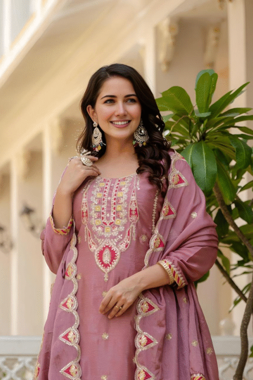 Zara Luxe Chinon Silk Plazzo Set